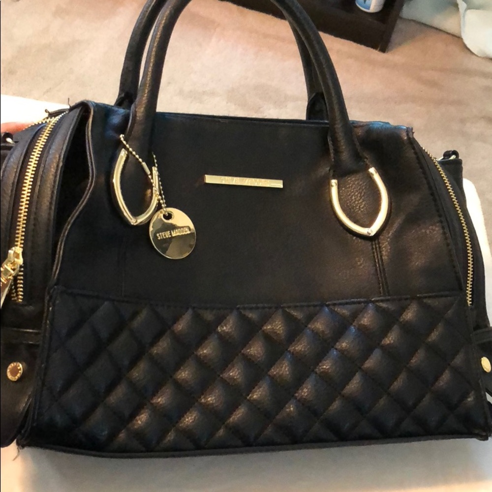 Steve Madden Black Handbag